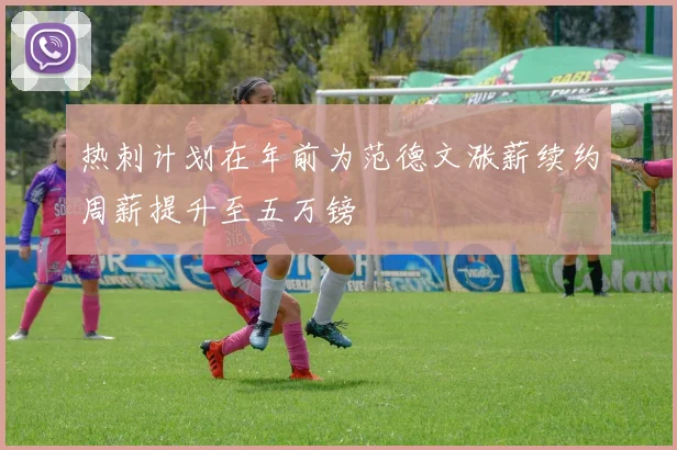 热刺计划在年前为范德文涨薪续约周薪提升至五万镑