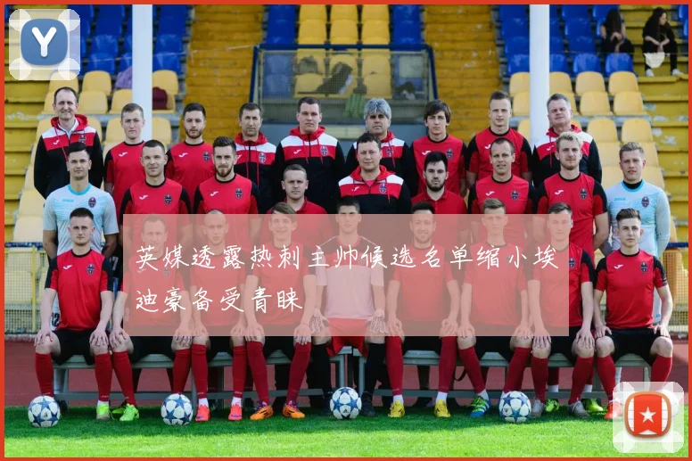 英媒透露热刺主帅候选名单缩小埃迪豪备受青睐